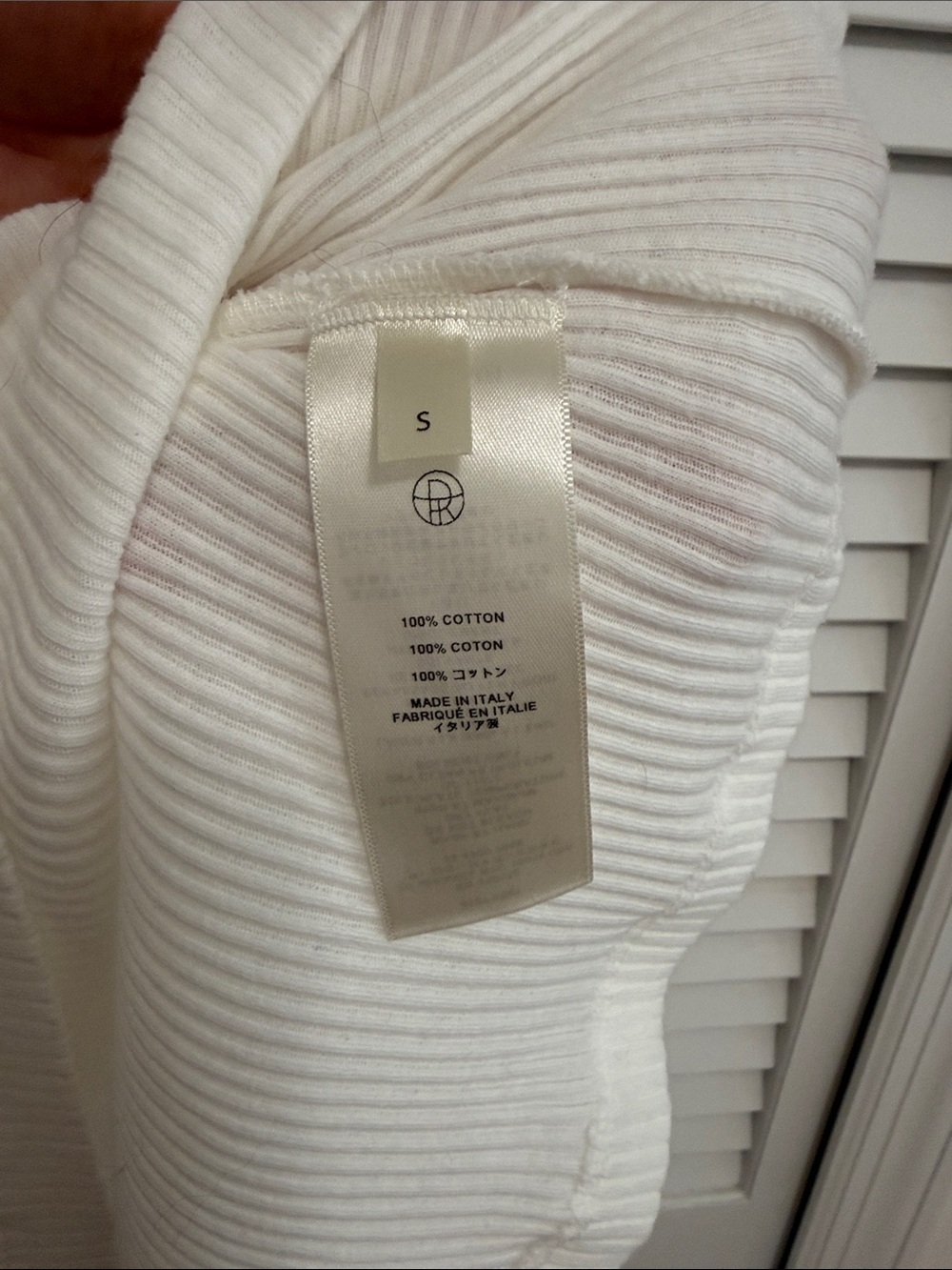 The Row Ribbed Tank Top - Picture 4 of 4